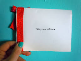 love letters a greetings card