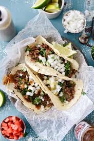 Serve with our avocado cream and pickled watermelon. Easy Beef Street Tacos Simply Scratch