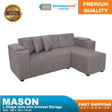 Mason Sectional Sofa With Armrest