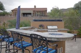 outdoor kitchen tile pros cons