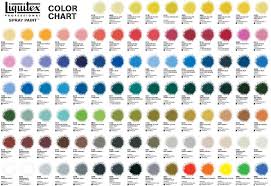 100 Vibrant Colours Available In Liquitex Professional Spray