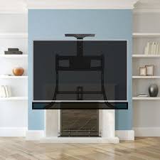 pull down tv mount over the fireplace