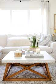Spring Coffee Table Styling With A Diy