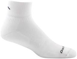 Darn Tough Coolmax Vertex 1 4 Ultra Light Cushion Socks Mens White X Large