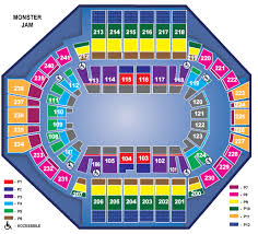 Monsters Hockey Seating Chart Quickens Loans Arena Seating