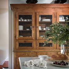 wire mesh kitchen cabinet doors design