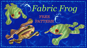 how to sew a frog free pattern