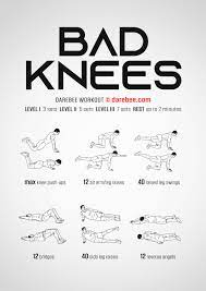 bad knees workout