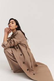 Dark Camel Relaxed On Trench
