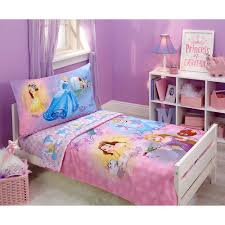 Disney Princess 4 Piece Toddler Bedding