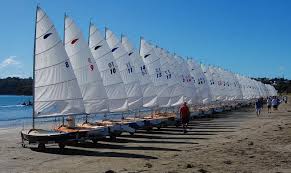 Big fleet of 70 boats for 65th Zephyr Nationals at Manly, April 9-12