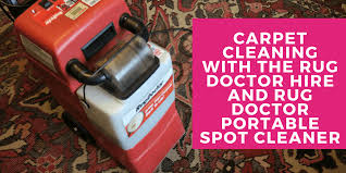 rug doctor portable spot cleaner