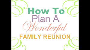 In the beginning, reunion basics… who thinks of class reunions as being an industry? Family Reunion Planning Guides Apps And Books 2018