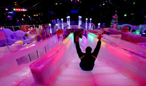 first look at ice land at moody gardens