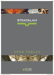 Span Tables Stratalam