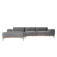 4 5 seater corner sofa in velvet