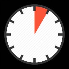 5 Min Clock Five Minute Timer Icon