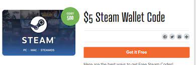 earning free steam wallet codes