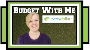 Household Budget Budget Plan With Me In Everydollar Youtube