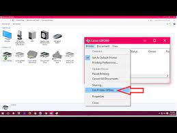how to fix printer offline issues in