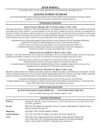 Systems Technician Sample Resume Ruseeds Co