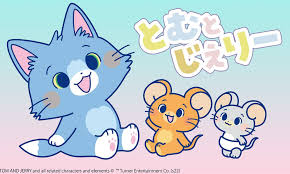 tom and jerry get a kawaii makeover for