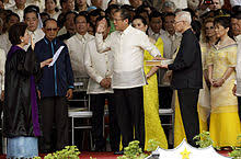 Philippine President Benigno Simeon