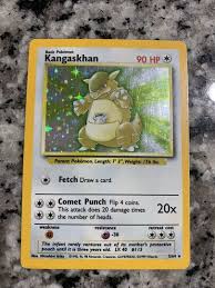 We did not find results for: Mavin Kangaskhan Holo 5 64 Rare