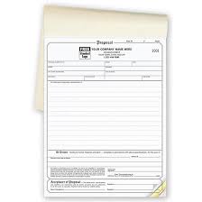 Custom Printed Proposal Forms Carbonless Job Proposal