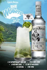 captain morgan white rum a light and