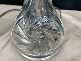 bohemia pinwheel lead crystal table