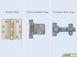 3 simple ways to mere cabinet hinges
