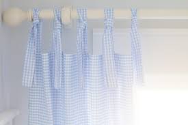 tie top curtains tutorial