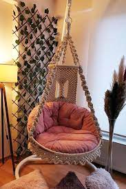 macrame hammock swing chair round big