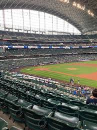 Miller Park Section 211 Home Of Milwaukee Brewers