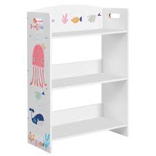 Do you have little ones? Songmics Children S Bookcase With 3 Shelves Kid S Bookshelf For Children S Room Playroom For Books And Toys White Gkrs03wt Buy Online In Cayman Islands At Cayman Desertcart Com Productid 219840674