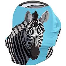 Car Seat Cover For Babies Animal Zebra