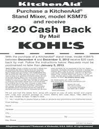 khols rebate form fill out and sign