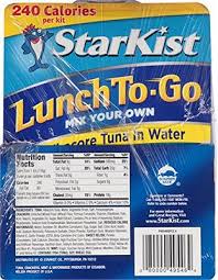 starkist lunch to go albacore pouch