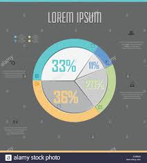 Pie Chart Template For Business Design Infographics