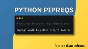 python pipreqs how to create