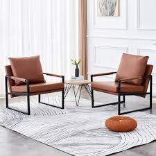 modern arm chairs set of 2 btmway mid