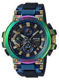 I wear neon colored shoes, i wear rainbow nato straps on i love color! Casio G Shock Mtg B1000rb 2ajr Mtg Rainbow Manner 20th Anniversary Limited Edition Ebay
