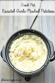 crock pot garlic mashed potatoes