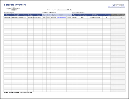 Excel Inventory Log Template