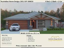 267 5 M2 Ranch Style Home Design 4