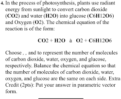 Carbon Dioxide Co2 And Water H2o