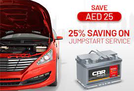 Follow these steps for jump starting a car battery: Car Battery In Dubai Car Battery Replacement Services Uae