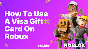 how to use a visa gift card on robux a
