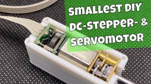 dc motor into a stepper with driver